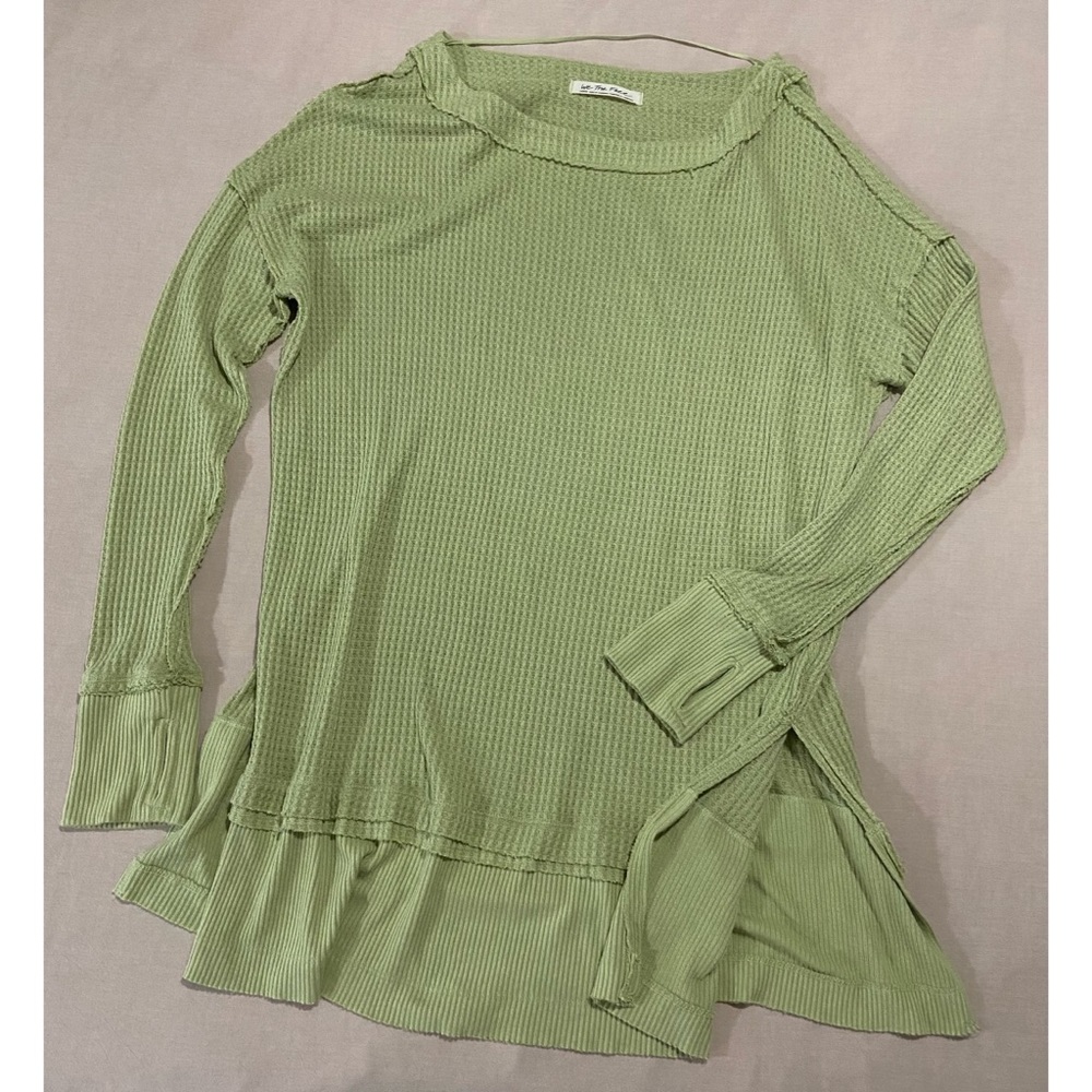 Free People Oversized Waffle Tunic